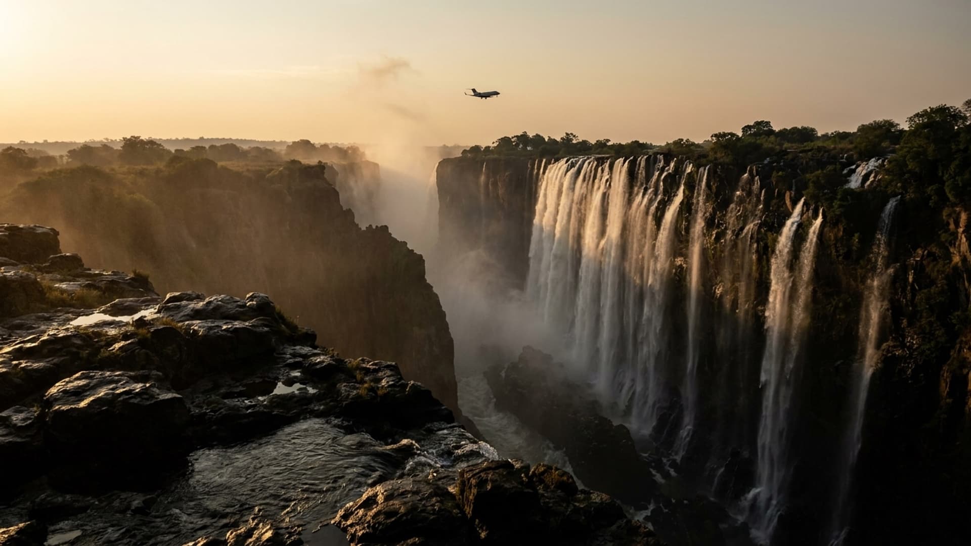 Victoria Falls private jet aviation hub
