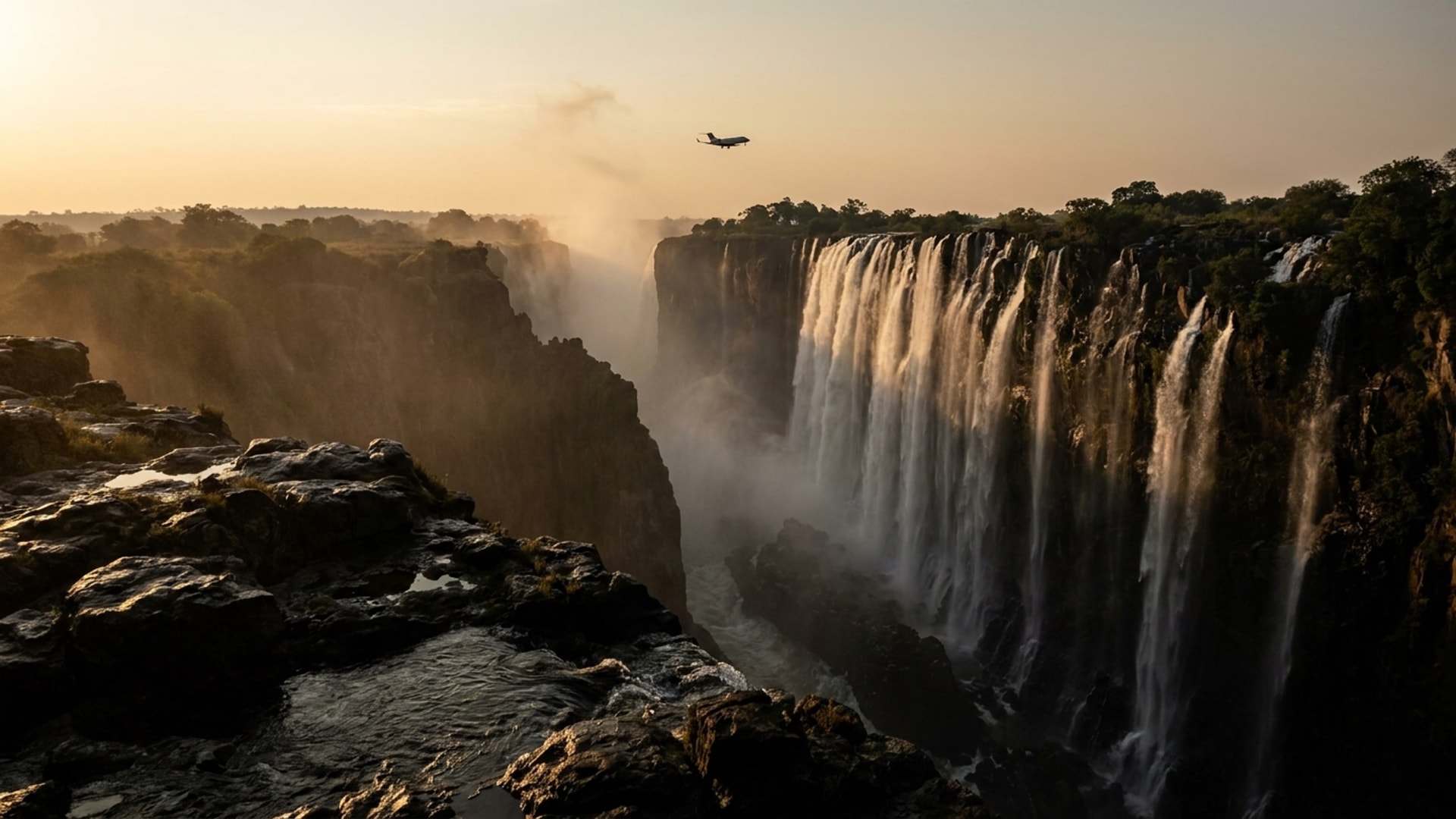 Charter jet privato per Victoria Falls International Airport
