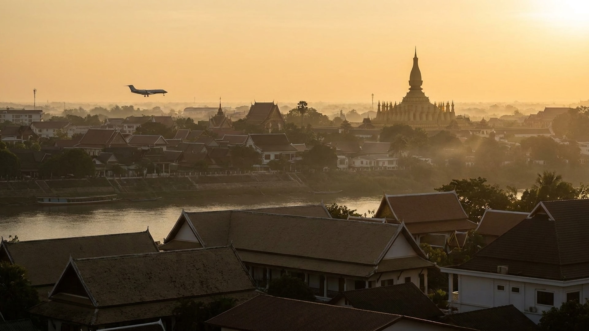 Charter jet privato per Wattay International Airport