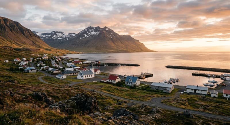 Private jet charter from Vopnafjörður