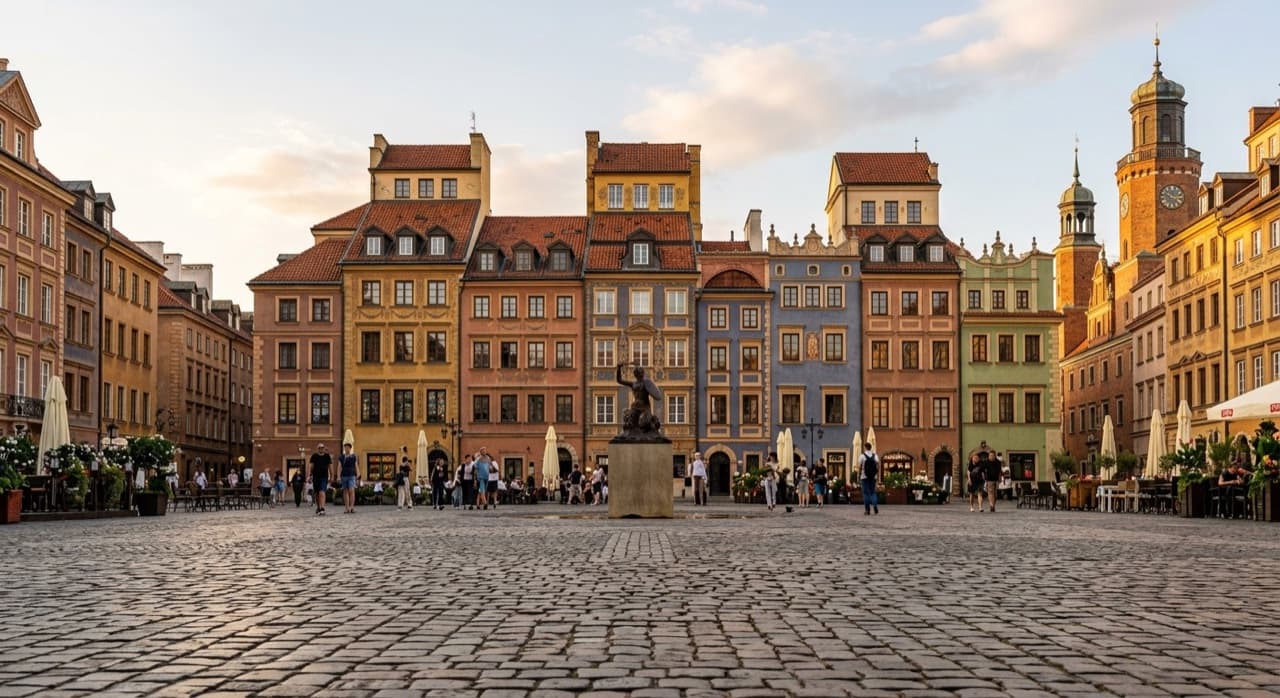 Private jet charter to Modlin