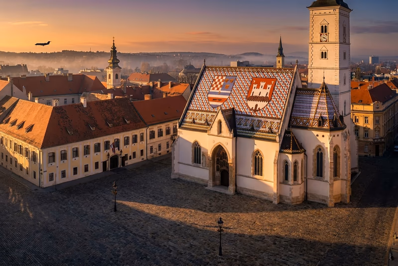 Jet privé vers Zagreb