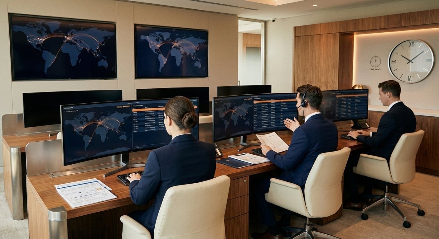 Professionnels dédiés prêts à vous assister