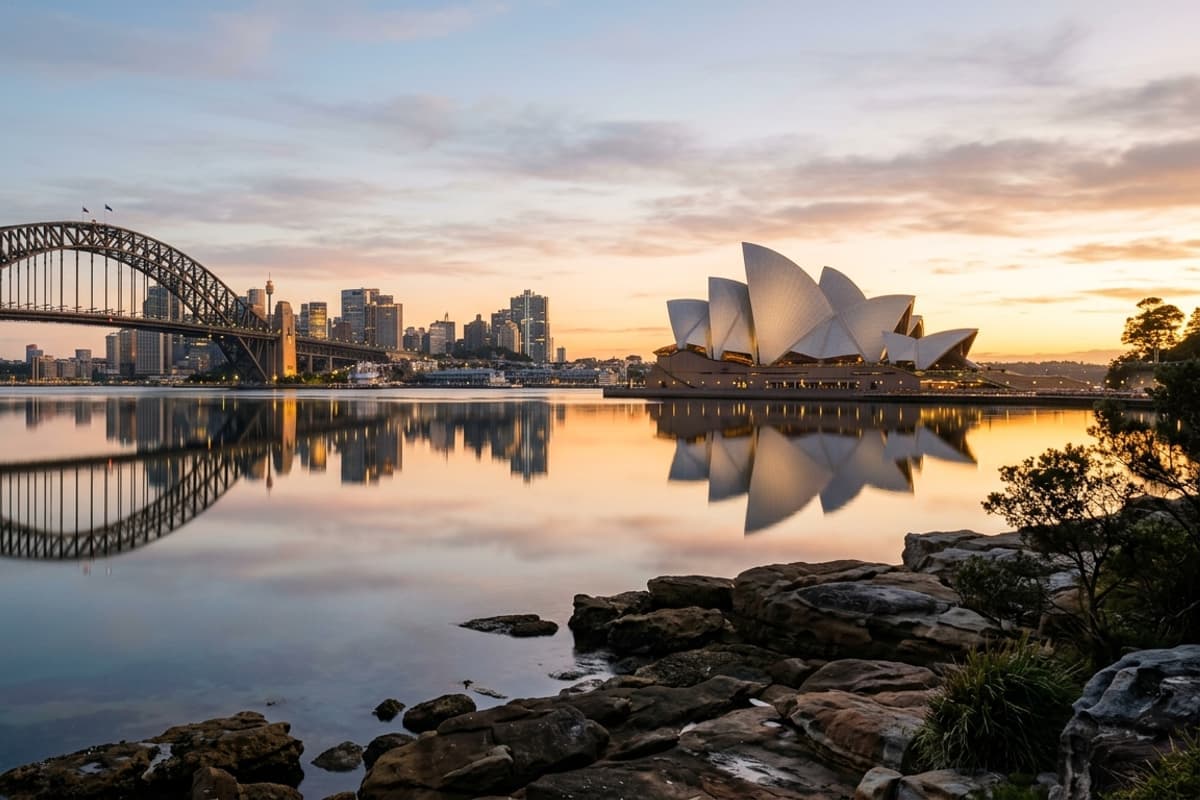 Private jet destination — Australia