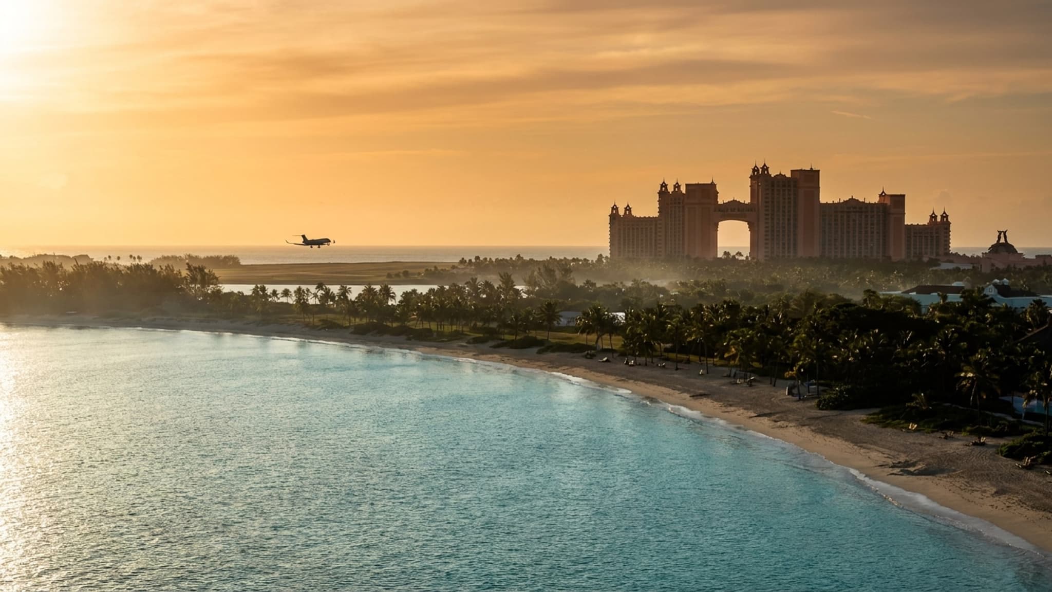 Private jet destination — Bahamas