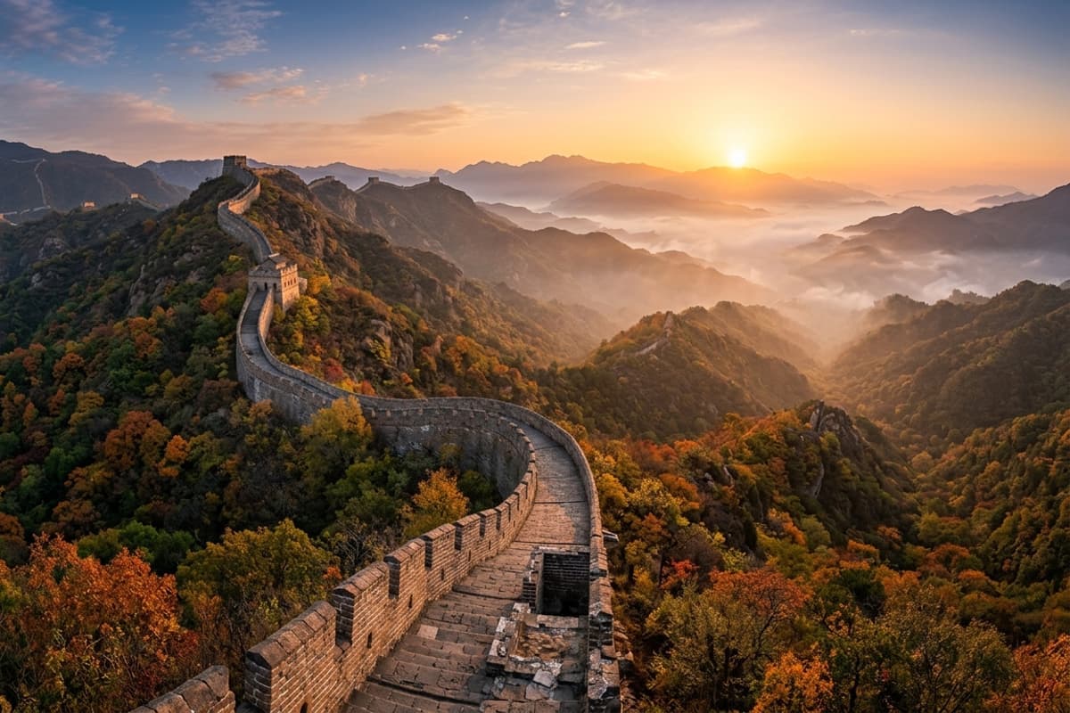 Private jet destination — China