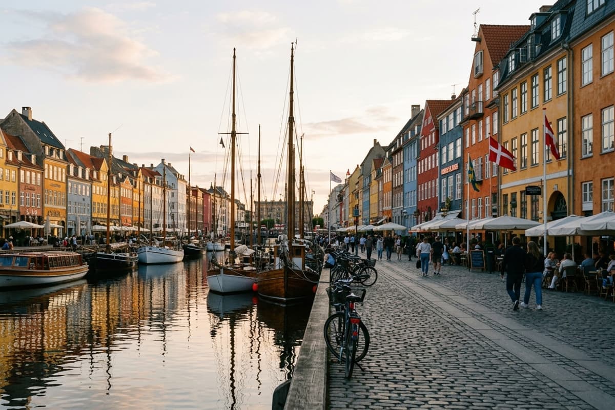 Private jet destination — Denmark