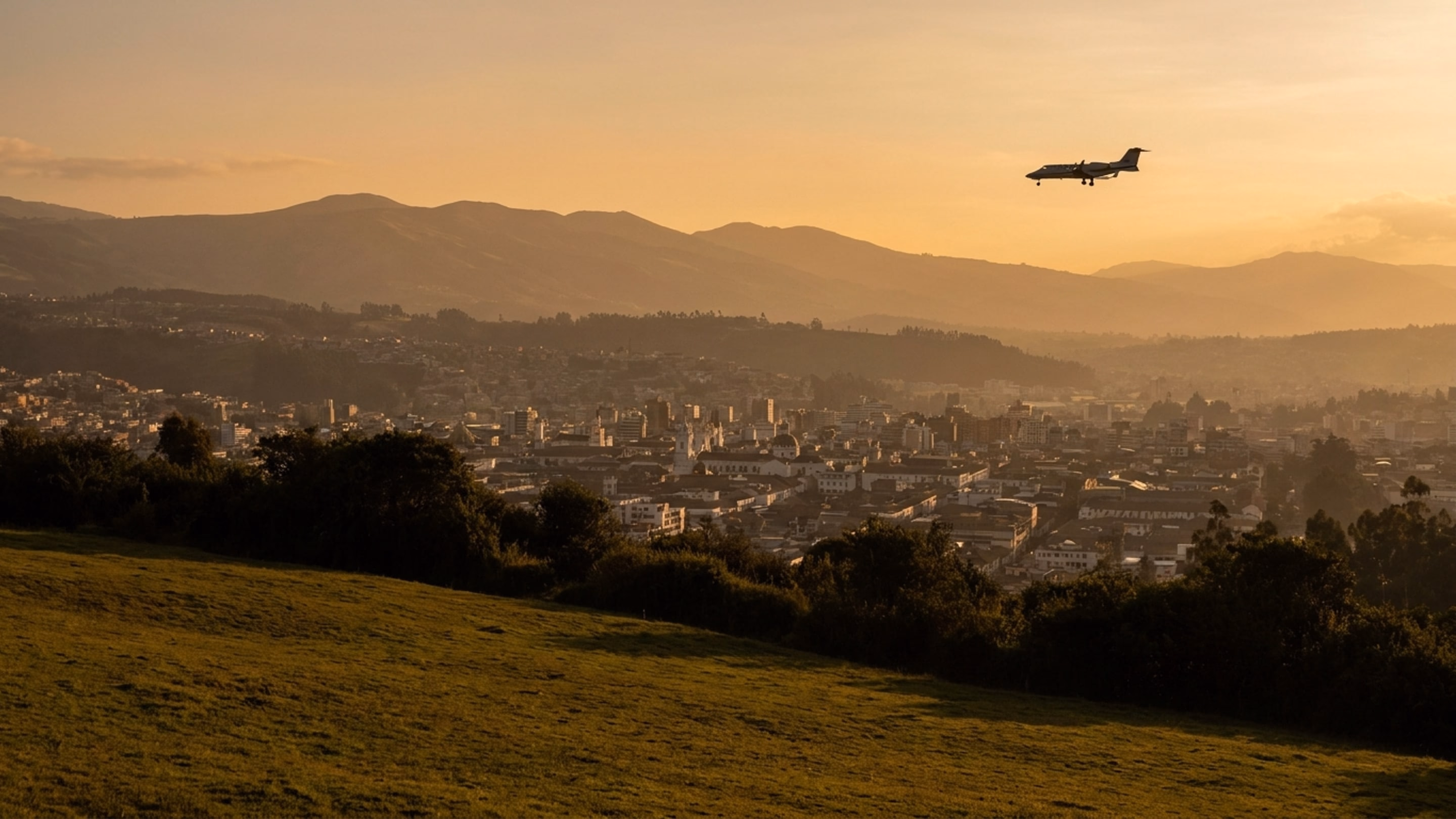 Destination jet privé — Équateur