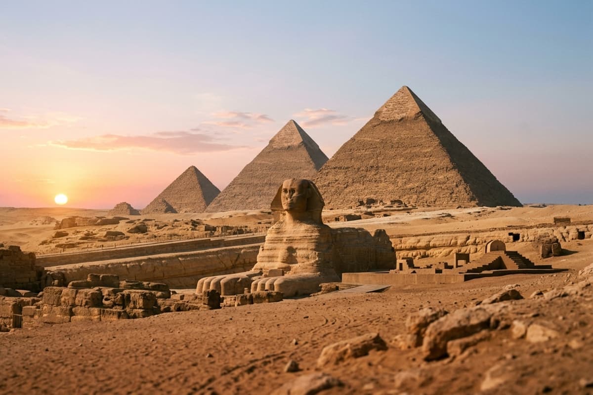 Private jet destination — Egypt