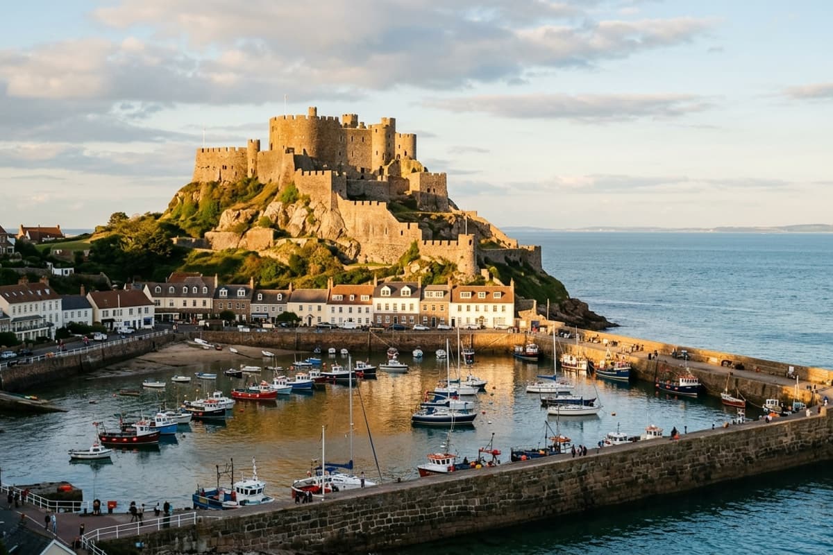 Private jet destination — Jersey