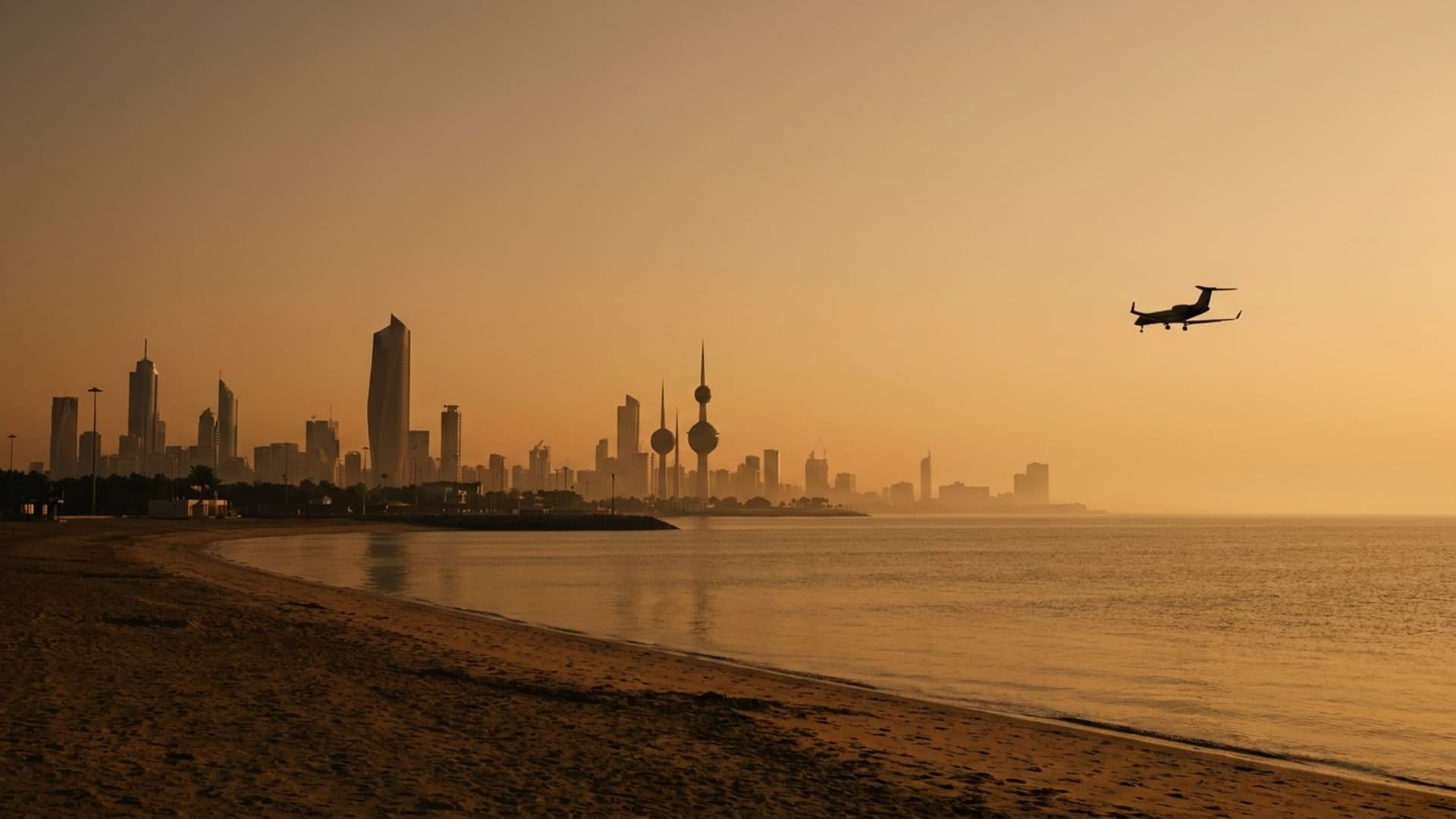 Destino de jet privado — Kuwait
