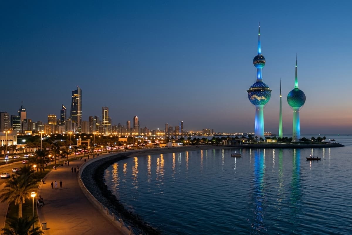 Private jet destination — Kuwait