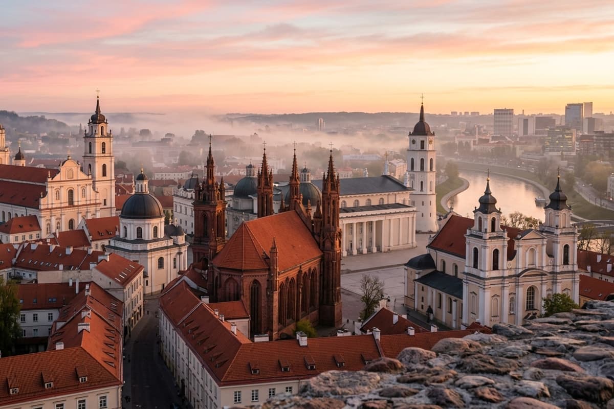 Private jet destination — Lithuania