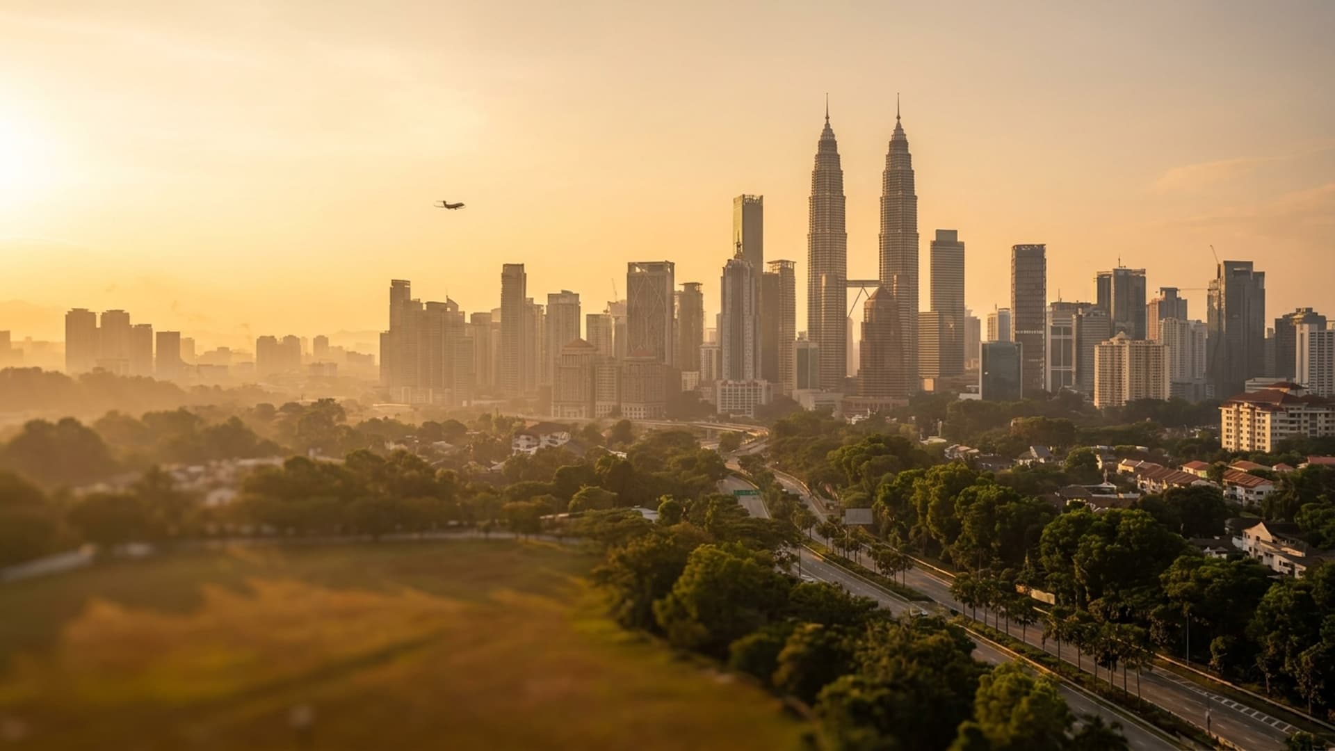Destino de jet privado — Malasia