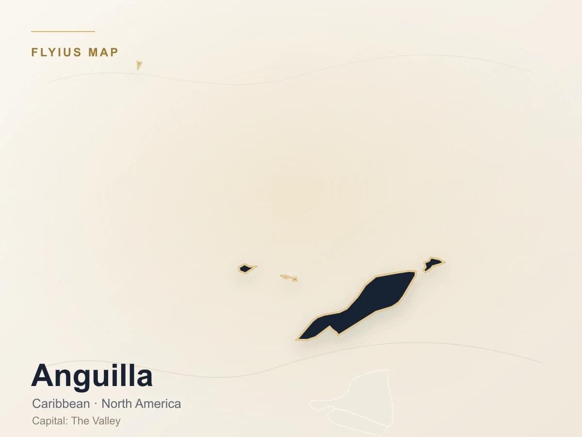 Destinazione jet privato — Anguilla
