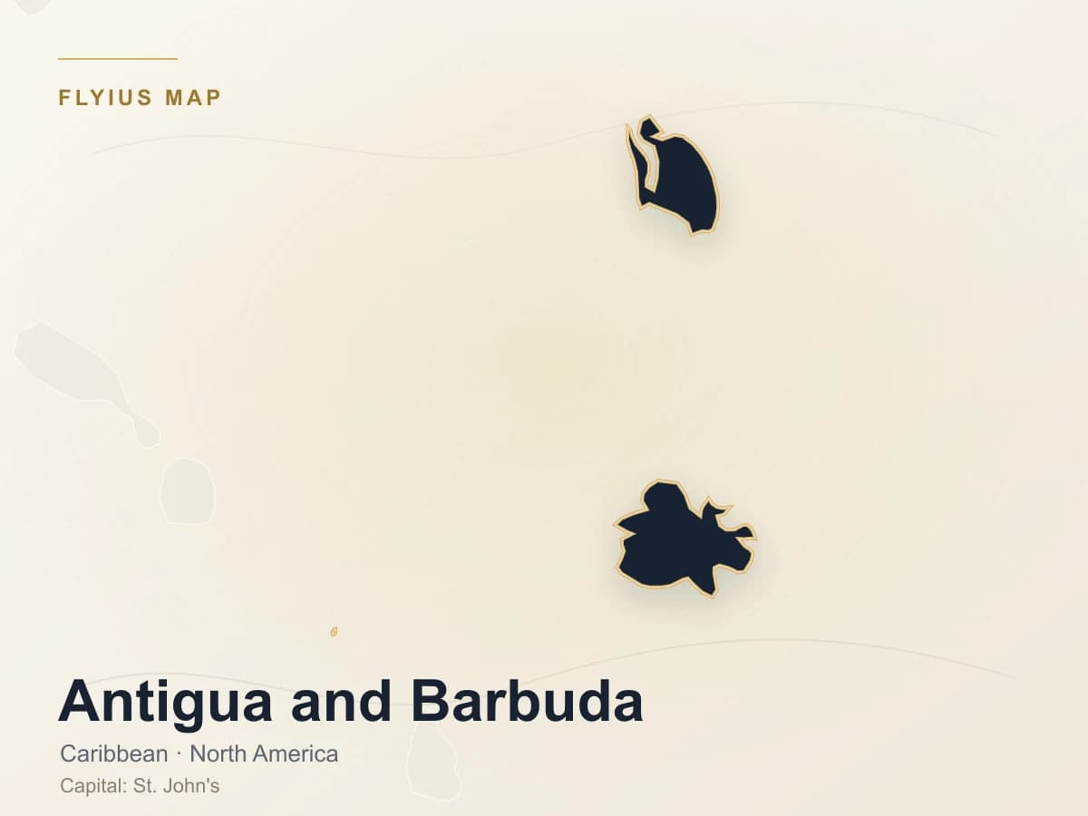 Destino de jet privado — Antigua y Barbuda