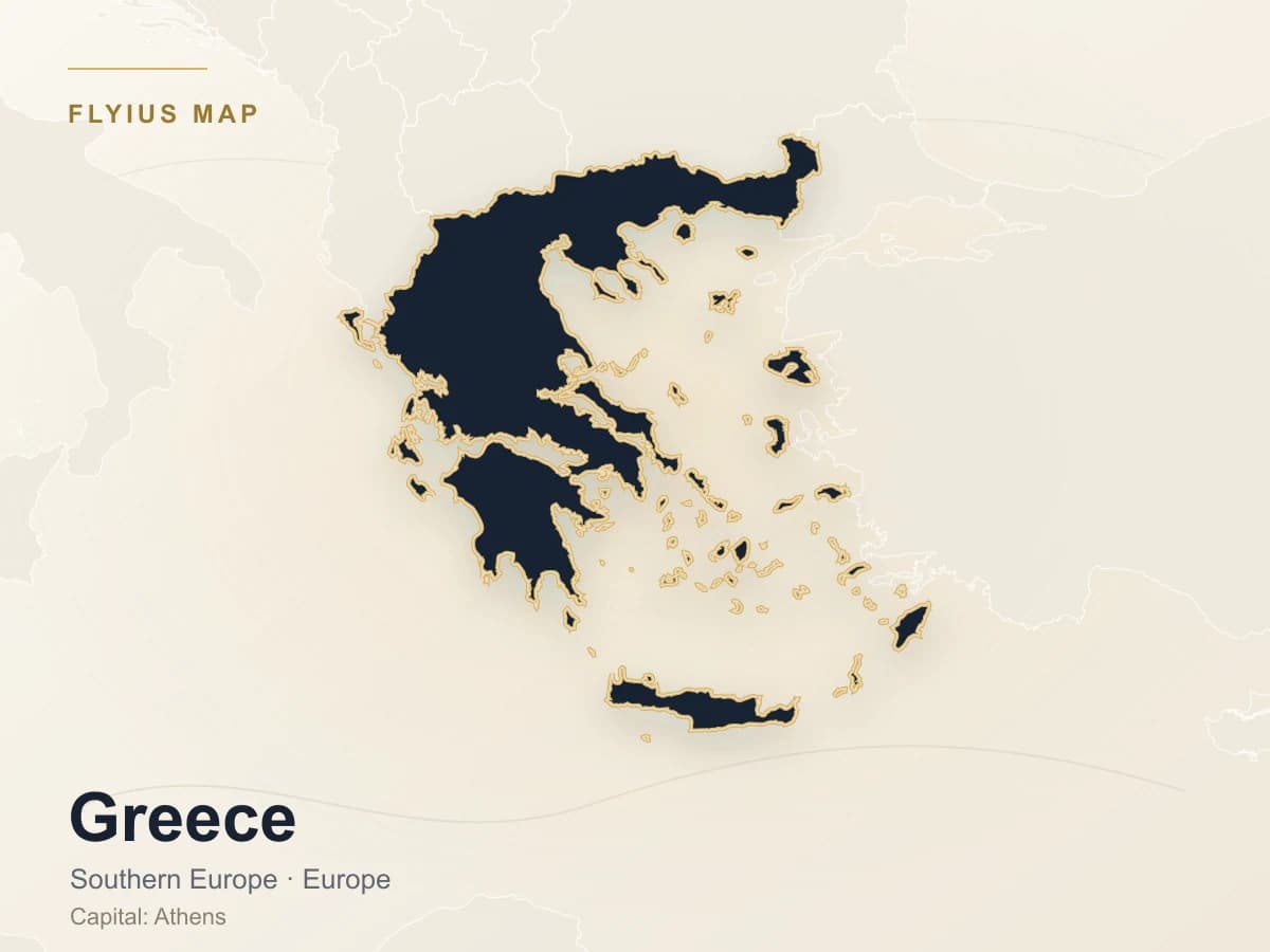 Destinazione jet privato — Grecia