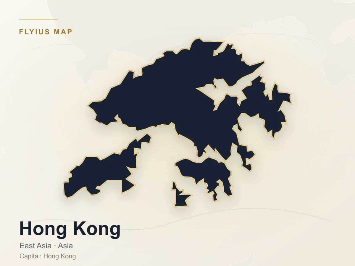 Destino de jet privado — Hong Kong