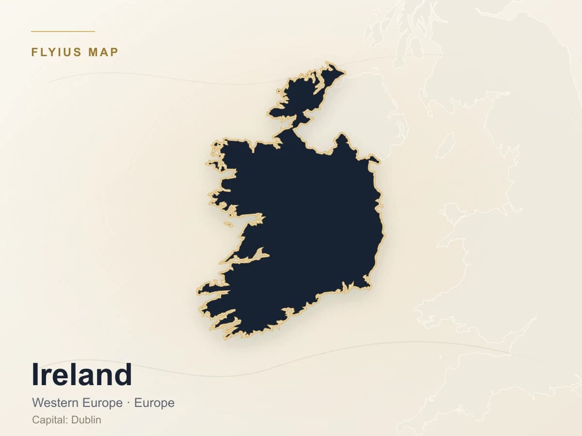 Destino de jet privado — Irlanda