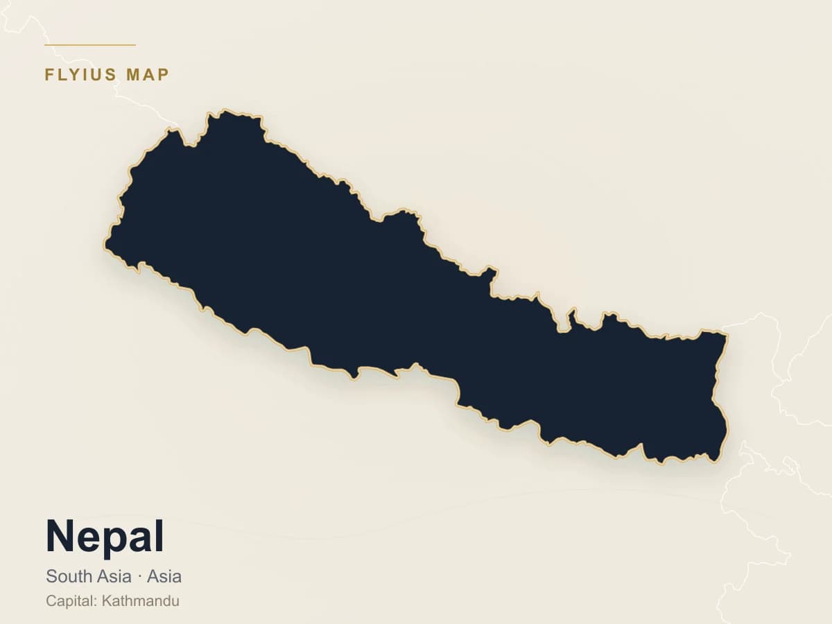 Private jet destination — Nepal