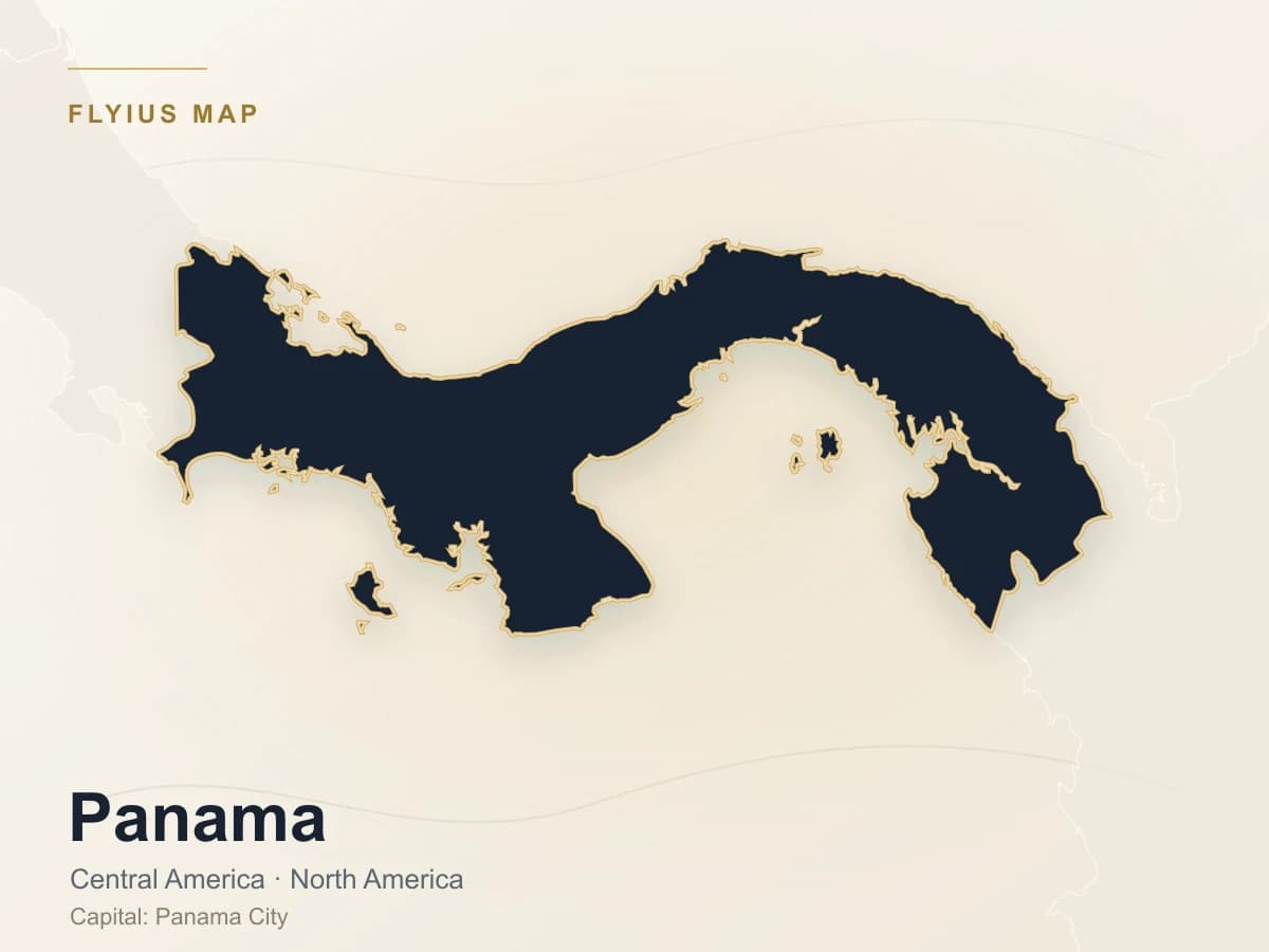 Destino de jet privado — Panamá