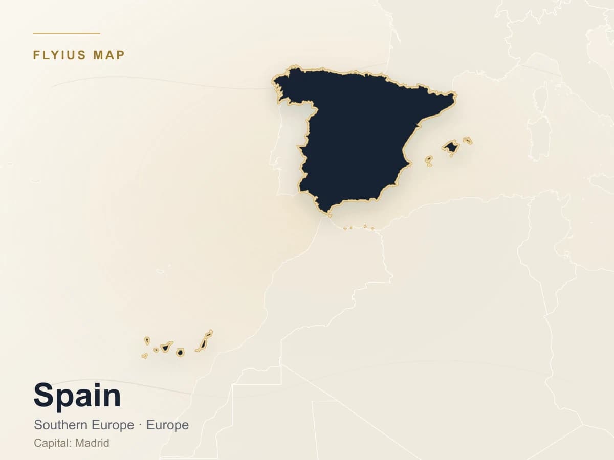 Destino de jet privado — España