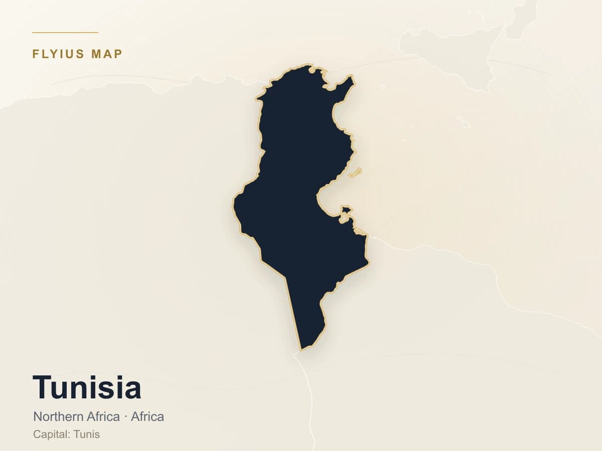 Destinazione jet privato — Tunisia