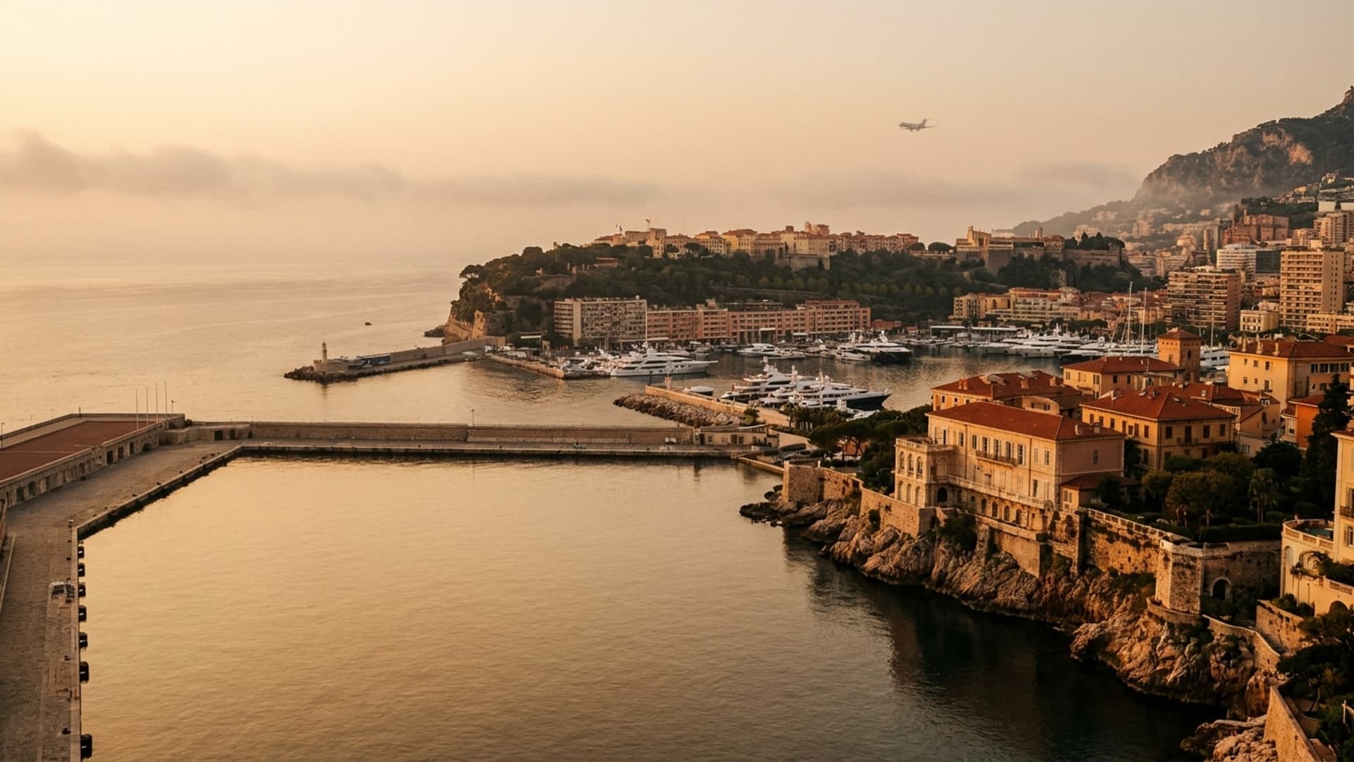 Private jet destination — Monaco