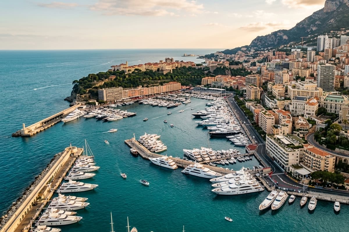 Private jet destination — Monaco