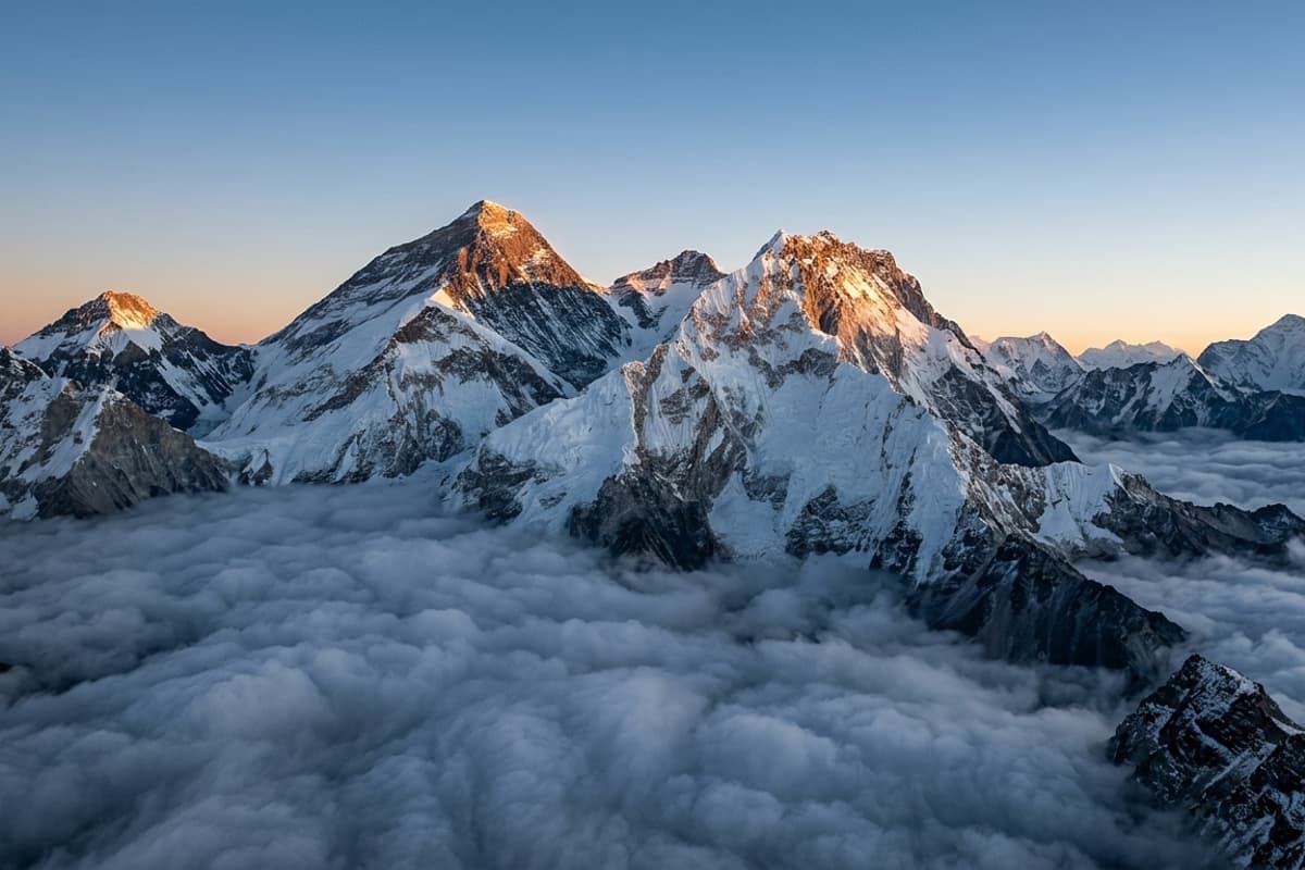 Destino de jet privado — Nepal