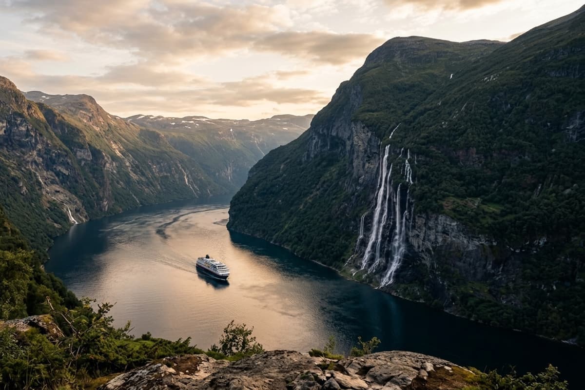 Private jet destination — Norway