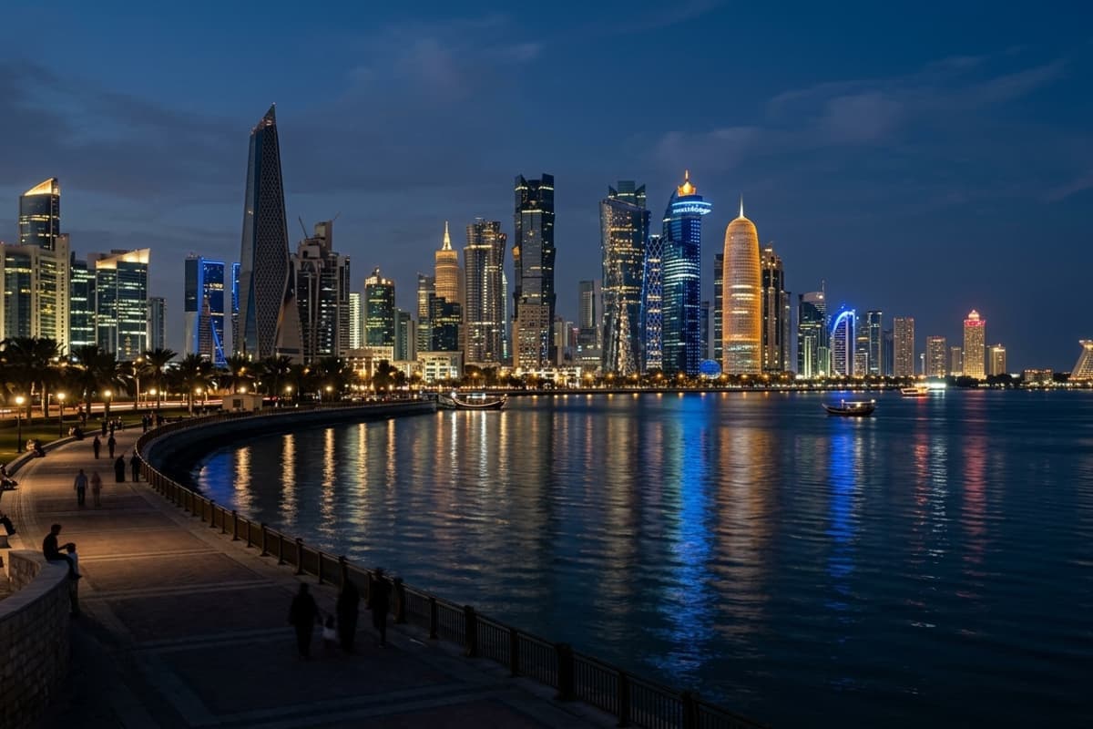 Private jet destination — Qatar