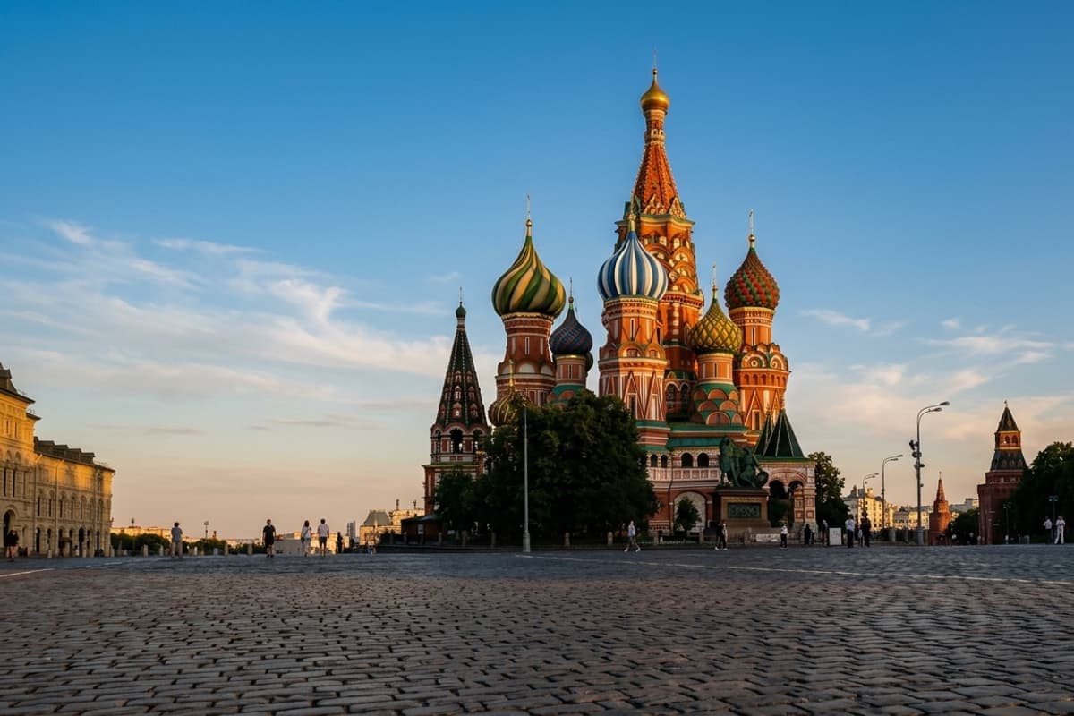 Destino de jet privado — Rusia