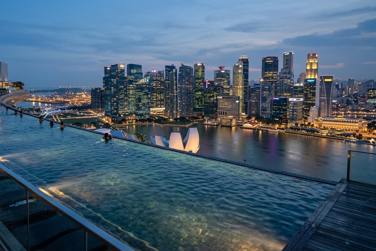 Private jet destination — Singapore