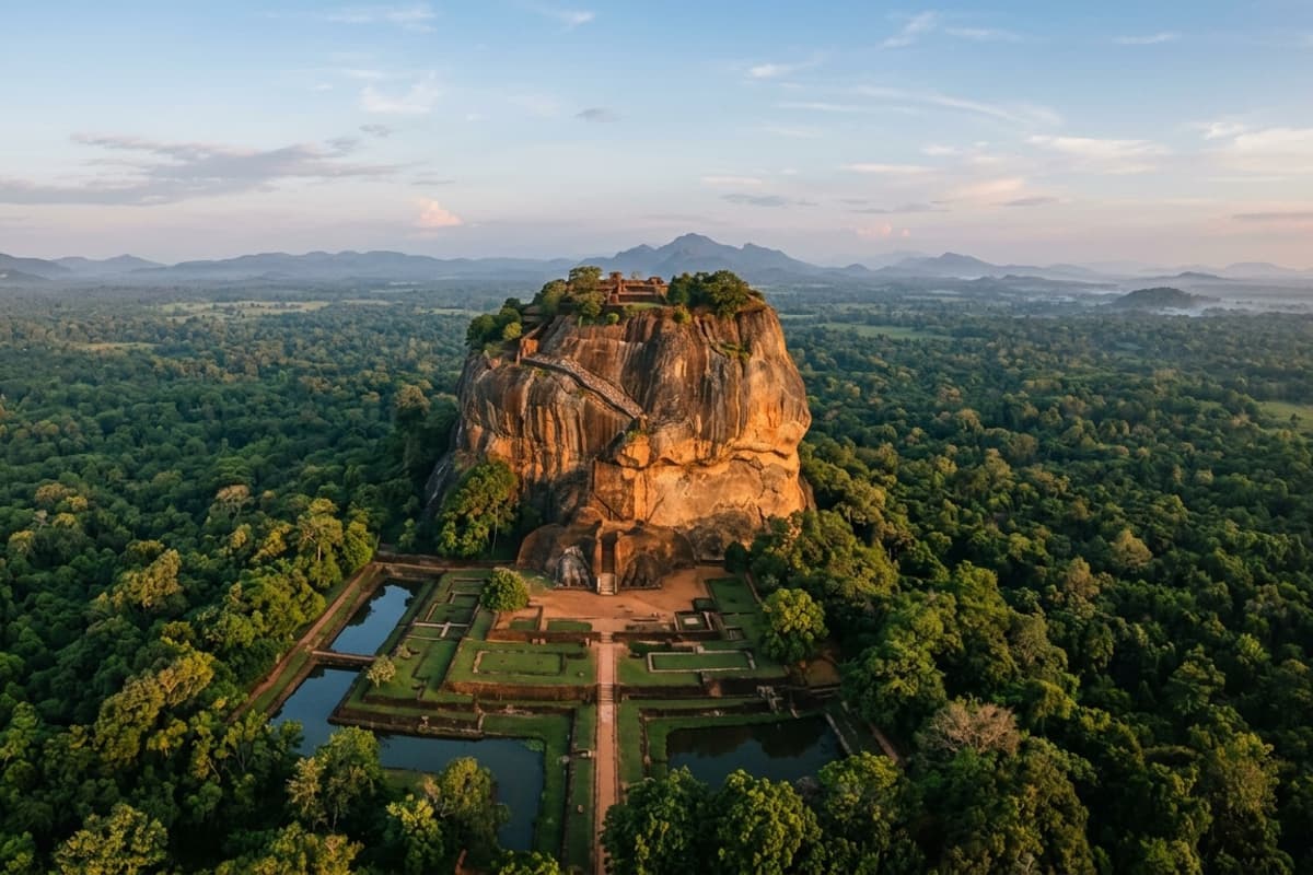 Destino de jet privado — Sri Lanka