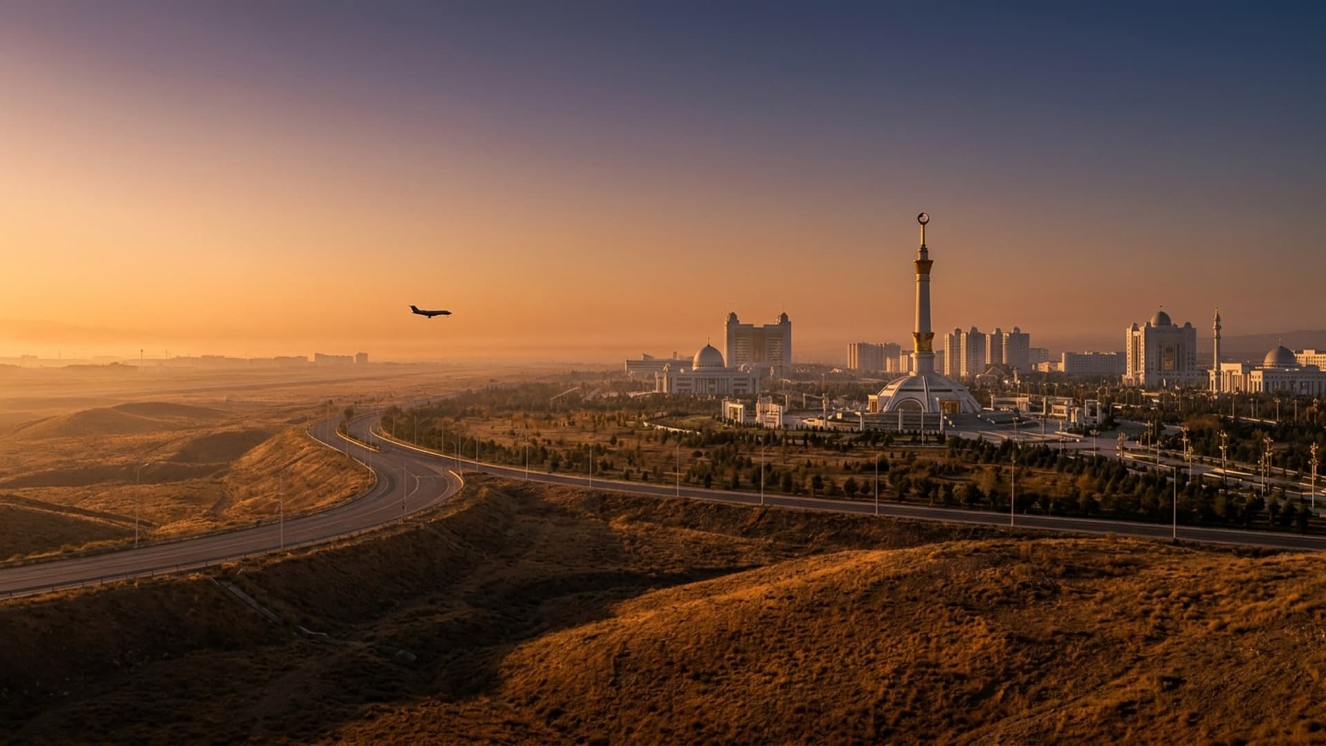 Private jet destination — Turkmenistan