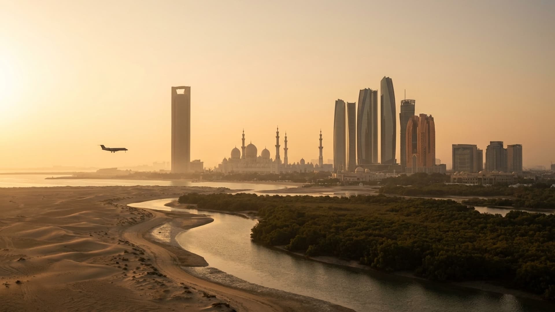 Destino de jet privado — Emiratos Árabes Unidos