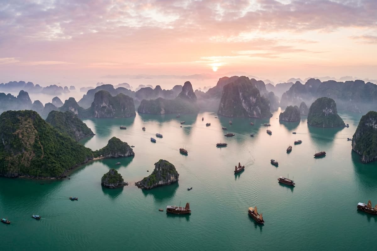 Private jet destination — Vietnam