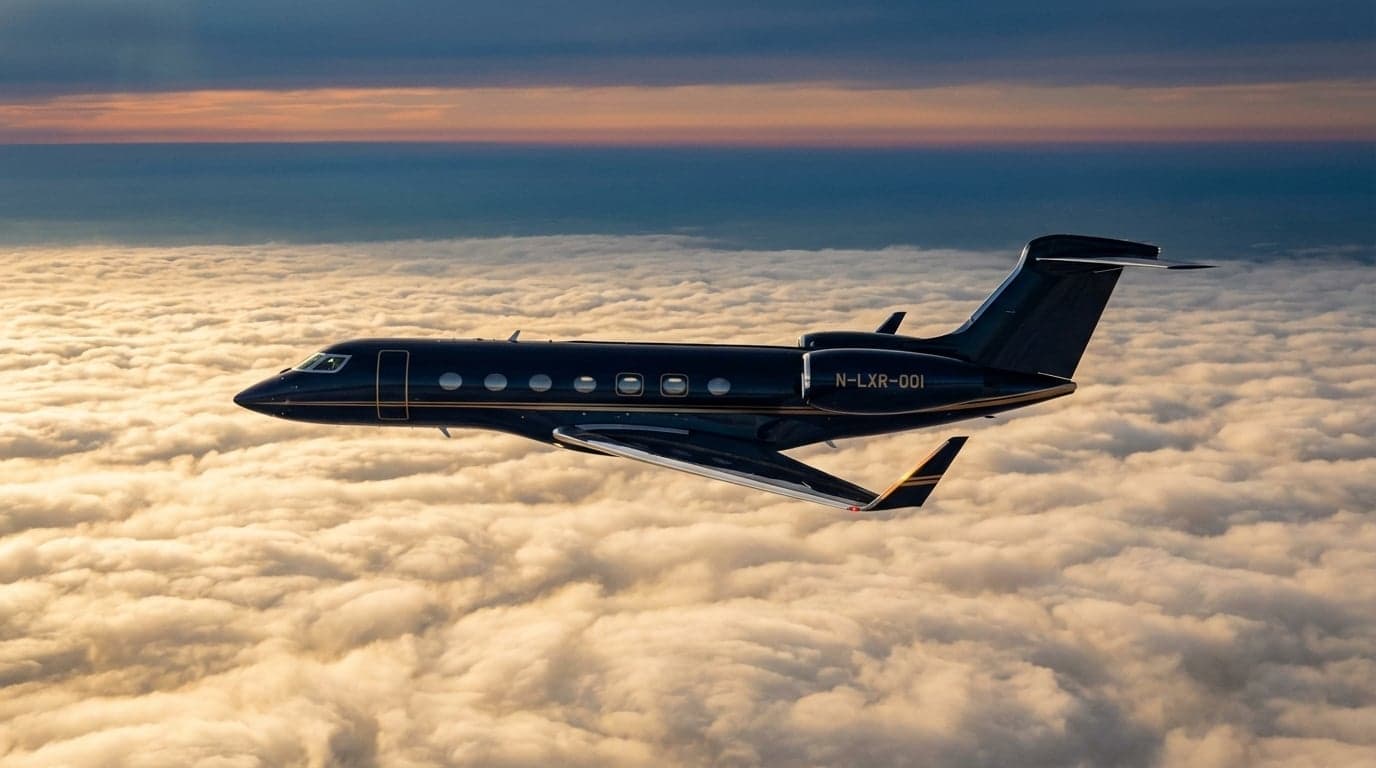 Privatjet für Gruppenreisen