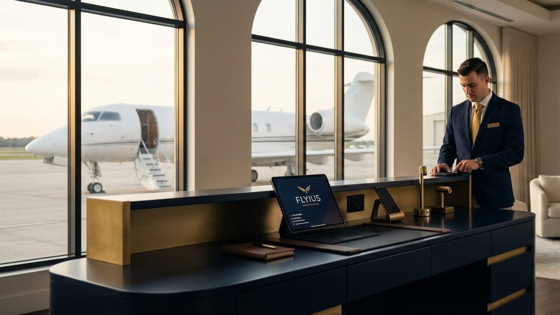 Contactez notre équipe concierge pour un charter de jet privé