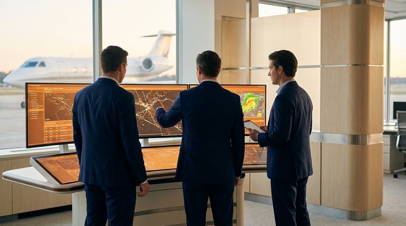 Flyius-Team arbeitet an der Buchungsplattform