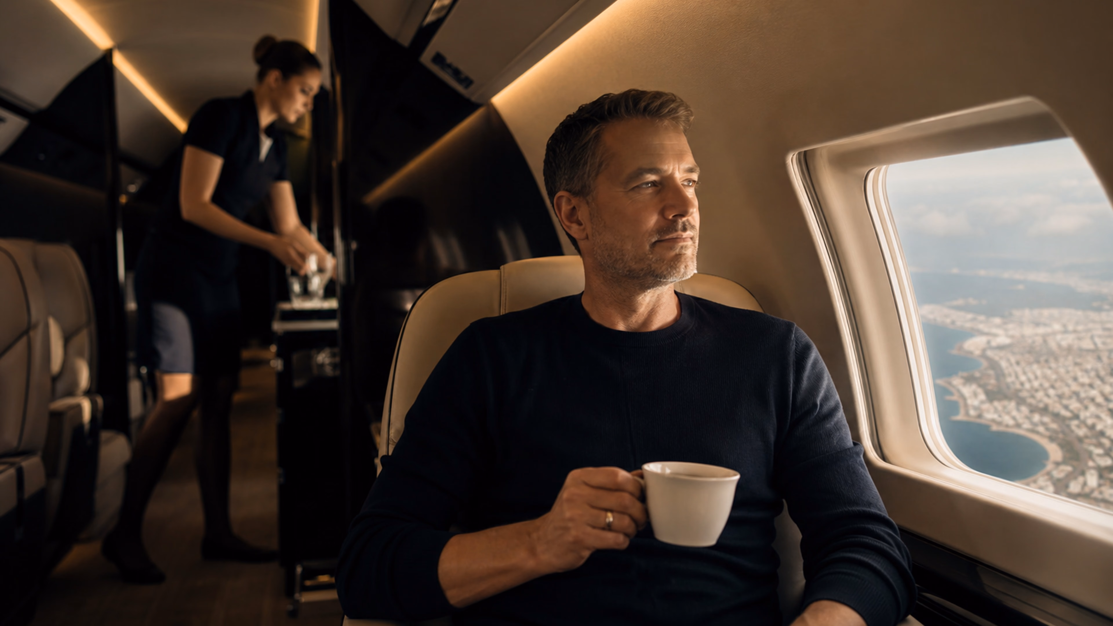 Expérience jet privé de New York à Londres